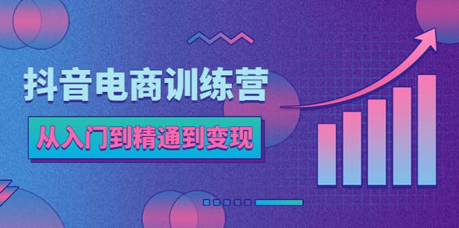 抖音电商训练营：从入门到精通，从账号定位到流量变现，抖店运营实操-白马科技