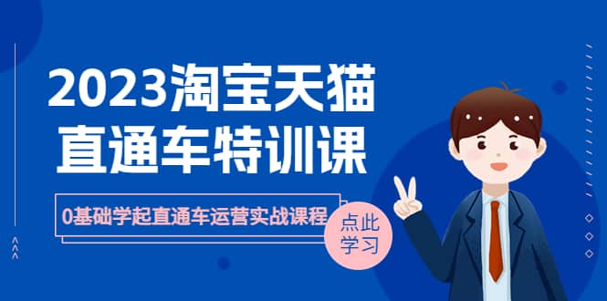 2023淘宝·天猫直通车评特训课，0基础学起直通车运营实战课程（8节课时）-知一项目网